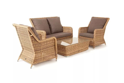 Комплект садовой мебели 4SIS Гляссе Сингл Цвет: соломенный Комплект садовой мебели 4SIS Гляссе Сингл Цвет: соломенный