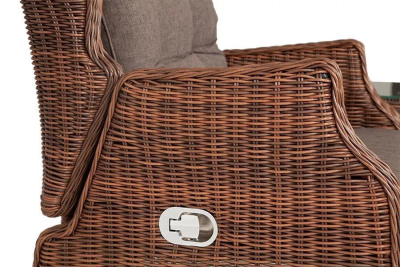 Кресло 4SIS Форио раскладное Цвет: коричневый Кресло 4SIS Форио раскладное Цвет: коричневый