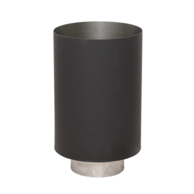 Стакан LAVA черный, Д150/250 сталь 0,7 мм + нерж 1 мм