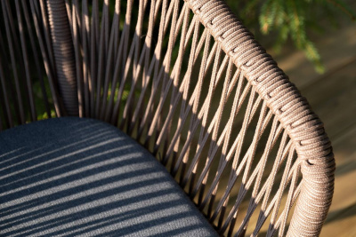 Обеденная группа 4SIS Каффе Дабл из роупа Цвет: дуб Обеденная группа 4SIS Каффе Дабл из роупа Цвет: дуб