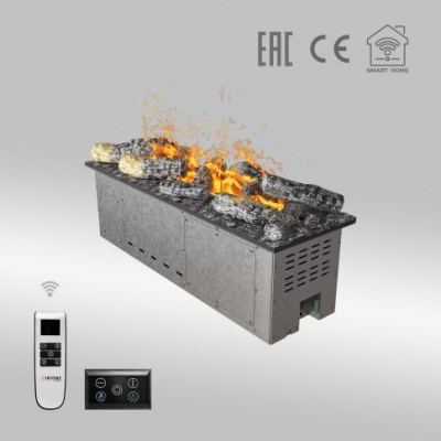 Паровой электрокамин Airtone Vepo 800 с дровами