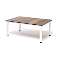 Журнальный столик 4SIS Канны из HPL 90х60х40 Цвет: дуб, белый