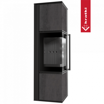 Печь Kratki Pro TORA/M NATURALI PIETRA DI SAVOIA ANTRANCITE BOCCIARDATA Печь Kratki Pro TORA/M NATURALI PIETRA DI SAVOIA ANTRANCITE BOCCIARDATA