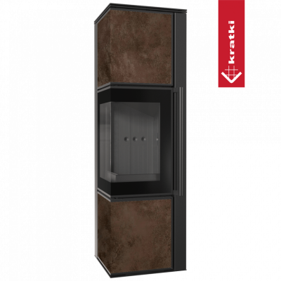 Печь Kratki Pro TORA/M 8 кВт OXIDE MORO Печь Kratki Pro TORA/M 8 кВт OXIDE MORO