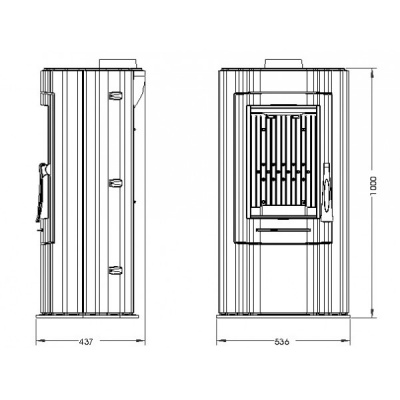 ПЕЧЬ-КАМИН Invicta LUDIA