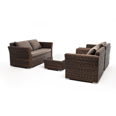 Комплект садовой мебели 4SIS Капучино Сингл (гиацинт) Цвет: коричневый