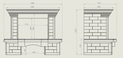 Облицовка Berta