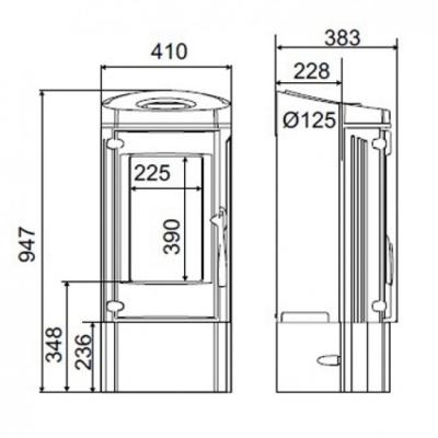 Отопительная печь Supra Lytham 2