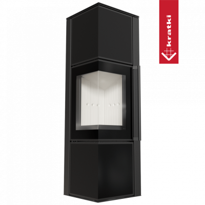 Печь Kratki PRO TORA/M 8 кВт Nero Assoluto Печь Kratki PRO TORA/M 8 кВт Nero Assoluto