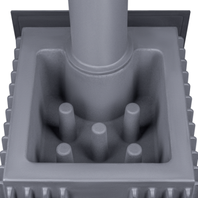 Печь для бани чугунная Гефест Гром 80 (П) Печь для бани чугунная Гефест Гром 80 (П)