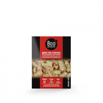 Розжиг роллы 800 Degrees Легкий розжиг, 16 роллов