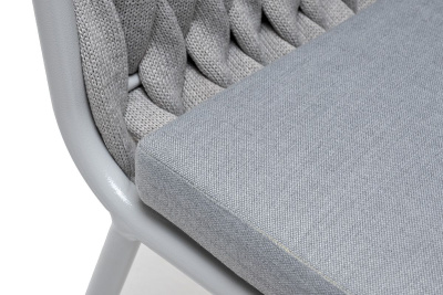 Стул 4SIS Монако из роупа Цвет: светло-серый Стул 4SIS Монако из роупа Цвет: светло-серый