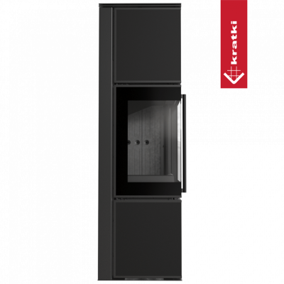 Печь Kratki PRO TORA/M 8 кВт Nero Assoluto Печь Kratki PRO TORA/M 8 кВт Nero Assoluto