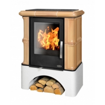 Печь-камин ABX BAVARIA EXclusive - вставка Orion, с прямым цоколем (табак)