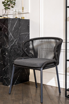 Обеденная группа 4SIS Венето 4-местная со стульями Милан Цвет: серый графит, темно-серый Обеденная группа 4SIS Венето 4-местная со стульями Милан Цвет: серый графит, темно-серый