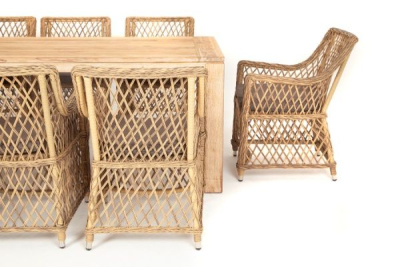 Обеденная группа 4SIS Витория Цвет: соломенный Обеденная группа 4SIS Витория Цвет: соломенный