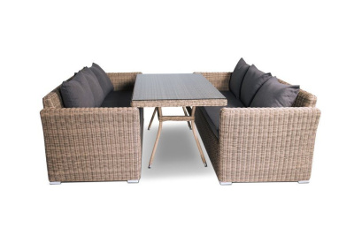 Обеденная группа 4SIS Мокко Дабл Цвет: соломенный