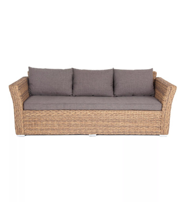 Диван 4SIS Капучино трехместный (гиацинт) Цвет: соломенный Диван 4SIS Капучино трехместный (гиацинт) Цвет: соломенный