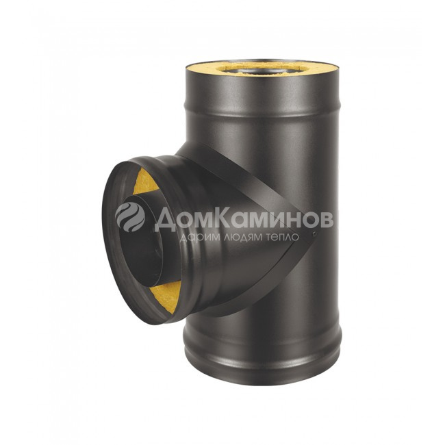 Сэндвич-тройник Везувий BLACK (AISI 430/0,5мм) d=200