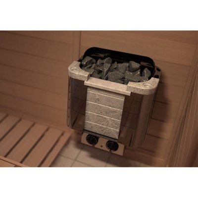 Электрическая печь SAWO CUMULUS CML-90NB-P (9 кВт, встроенный пульт, облицовка – талькохлорит) Электрическая печь SAWO CUMULUS CML-90NB-P (9 кВт, встроенный пульт, облицовка – талькохлорит)