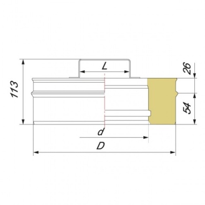 Ревизия Вулкан V50R D300/400, нерж 321/304 Ревизия Вулкан V50R D300/400, нерж 321/304