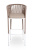 Стул барный 4SIS Марсель из роупа Цвет: белый муар, бежевый