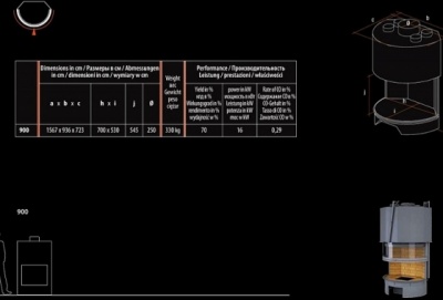 Каминная топка Totem Panoramique