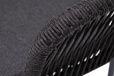 Стул из роупа 4SIS Марсель Цвет: темно-серый муар, темно-серый Стул из роупа 4SIS Марсель Цвет: темно-серый муар, темно-серый