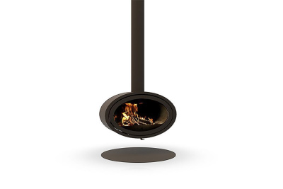 Камин Dik Geurts Oval Front Fixed