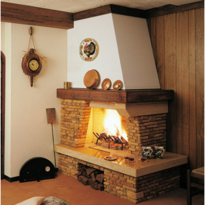 Каминная облицовка Palazzetti VALCOMELICO dx, без духовки, под SF 100 dx