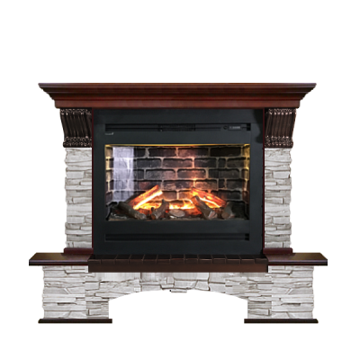 Каминокомплект Бостон Rumba 3D