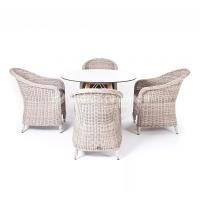 Обеденная группа 4SIS Белла на 4 персоны Цвет: бежевый