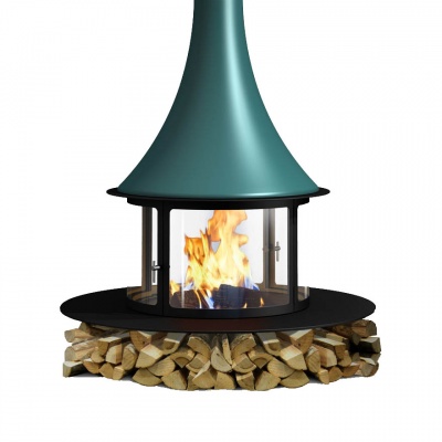 Камин Traforart Lorena с дровницей Камин Traforart Lorena с дровницей