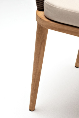 Стул из роупа 4SIS Марсель Цвет: дуб, коричневый, бежевый