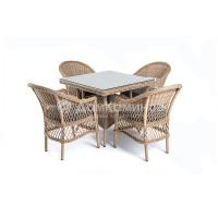 Обеденная группа 4SIS Сицилия Цвет: соломенный