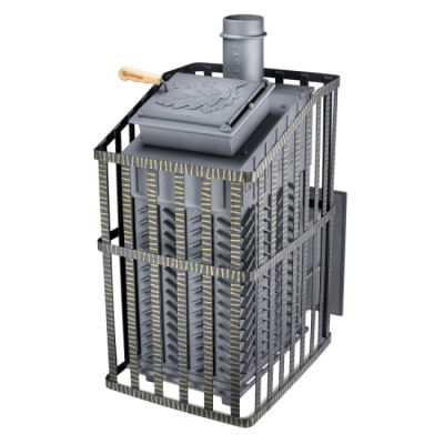 Печь для бани чугунная Гефест GFS-ЗК 30 Ураган (П) Печь для бани чугунная Гефест GFS-ЗК 30 Ураган (П)