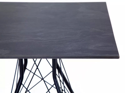 Интерьерный стол 4SIS Конте квадратный 63 Цвет: серый гранит Интерьерный стол 4SIS Конте квадратный 63 Цвет: серый гранит