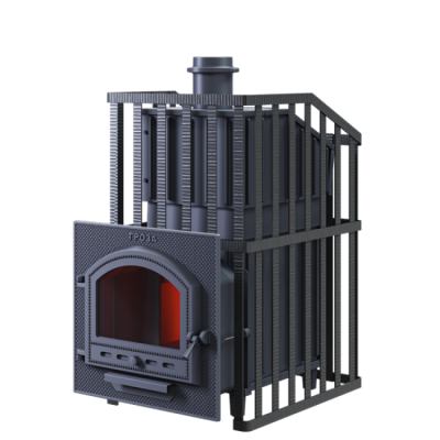 Печь для бани чугунная Гефест Гроза Ураган 24 (П) Печь для бани чугунная Гефест Гроза Ураган 24 (П)