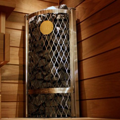 Электрическая печь для сауны IKI Corner 9 кВт (угловая)