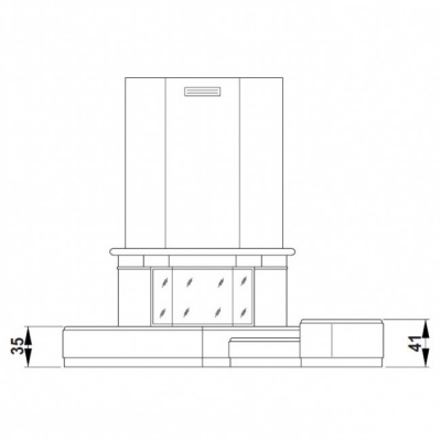 Каминная облицовка Palazzetti Las Vegas, Emperador