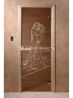Дверь для саун DoorWood "Дженифер бронза"
