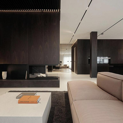 Биокамин Fireline для угловой стены