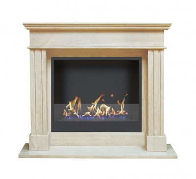 Мраморный биокамин Лима