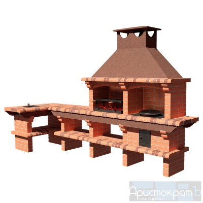 Кирпичное барбекю АРИСТОКРАТЪ 7302 Кирпичное барбекю АРИСТОКРАТЪ 7302