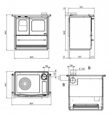 Варочная плита LaNordica SOVRANA EASY  Варочная плита LaNordica SOVRANA EASY