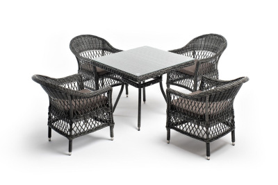 Обеденная группа 4SIS Сицилия Цвет: графит
