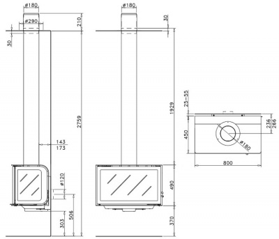 Камин Rocal CITY