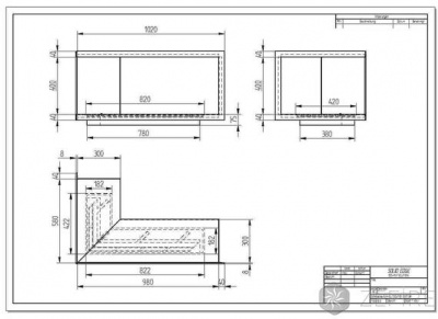 Биокамин ZeFire для угловой стены 1000 Биокамин ZeFire для угловой стены 1000