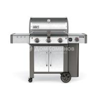 Газовый гриль Weber GENESIS II LX S-340 GBS, нерж.сталь